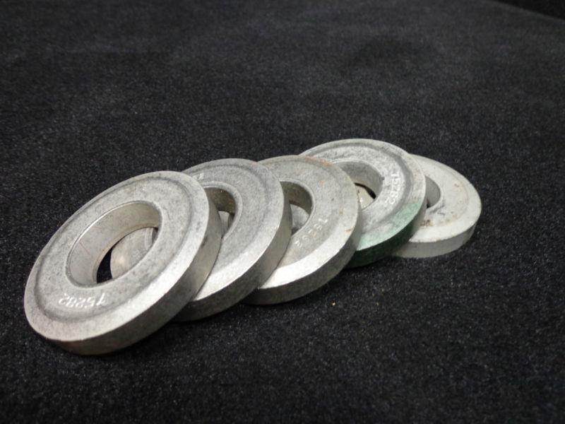 Lot of (5) thrust washer #75282 mercury/mariner 1973/1978-1986 75-150 hp 