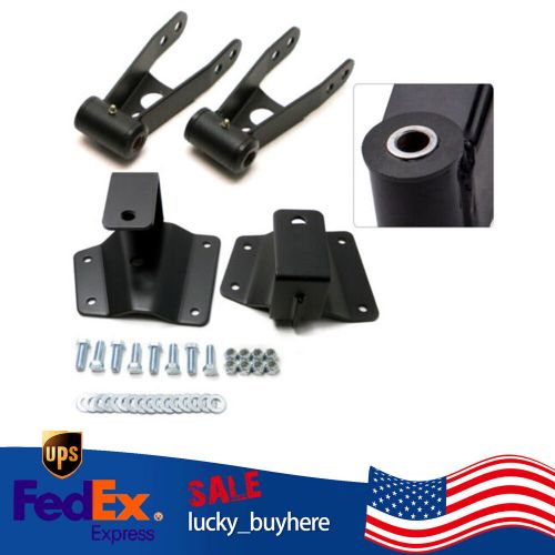 4'' Drop Lowering Shackles Hangers For Chevy Silverado GMC Sierra 1500 1999-2006, US $122.36, image 11