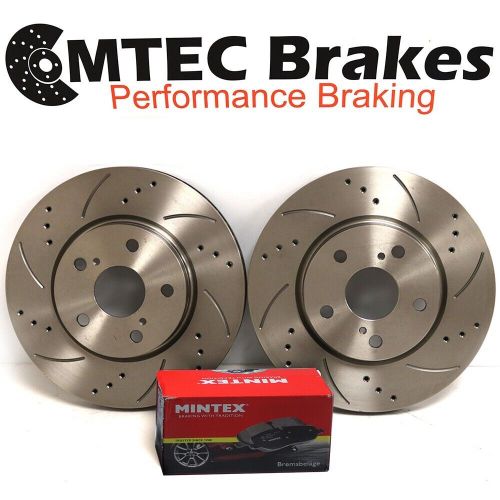 Skoda Karoq 2.0 TDi 07/17- Rear Brake Discs Drilled Grooved & Mintex Pads, US $, image 6