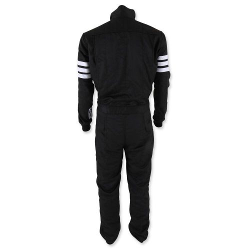 Simpson racing c402311 classic sfi 5 suit black - lg