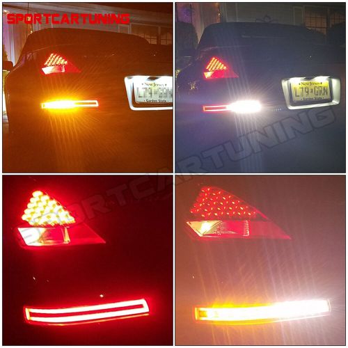 4-in-1 Smoked LED Rear Fog Brake Lights Turn Signal Lamp For 2003-09 Nissan 350Z, US $149.82, image 2