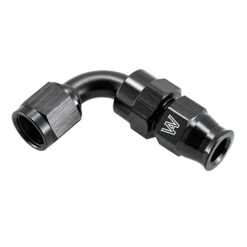 6AN 3/8" Tube To Female 90° Adapter w/Brass Ferrule Compression Black, US $9.99, image 5