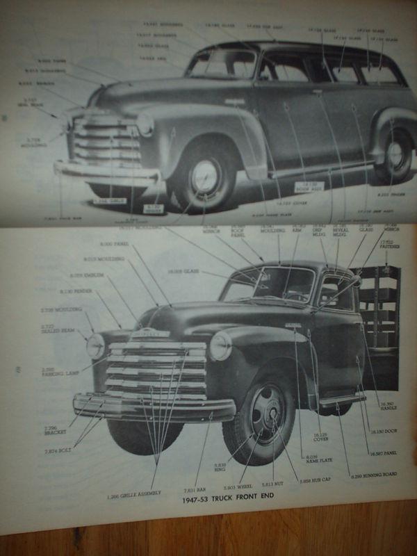 1929-1955 CHEVROLET CAR AND TRUCK PARTS CATALOG / PARTS BOOK / PARTS MANUAL!!!, US $74.50, image 10