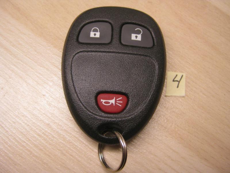 Gm chevy keyless entry remote key fob; gm/l:15777636/cr2032/car/truck/spare/horn