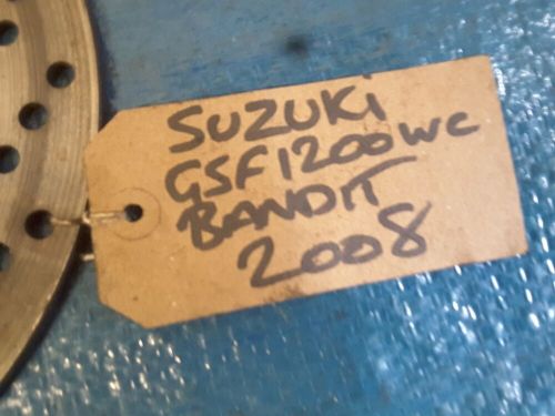 Suzuki gsf1200 k8 bandit rear brake disc loads wear left genuine suzuki ref/21