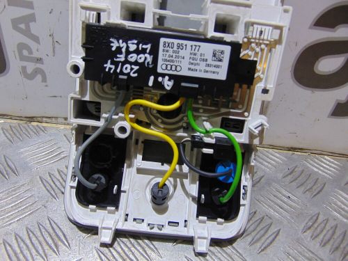 AUDI A1 2014 FRONT INTERIOR ROOF LIGHT 8X0951177, US $, image 9