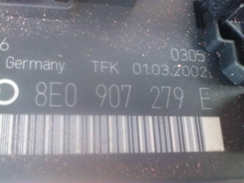 Audi a4 02-05   onboard power supply control module computer 8e0907279e