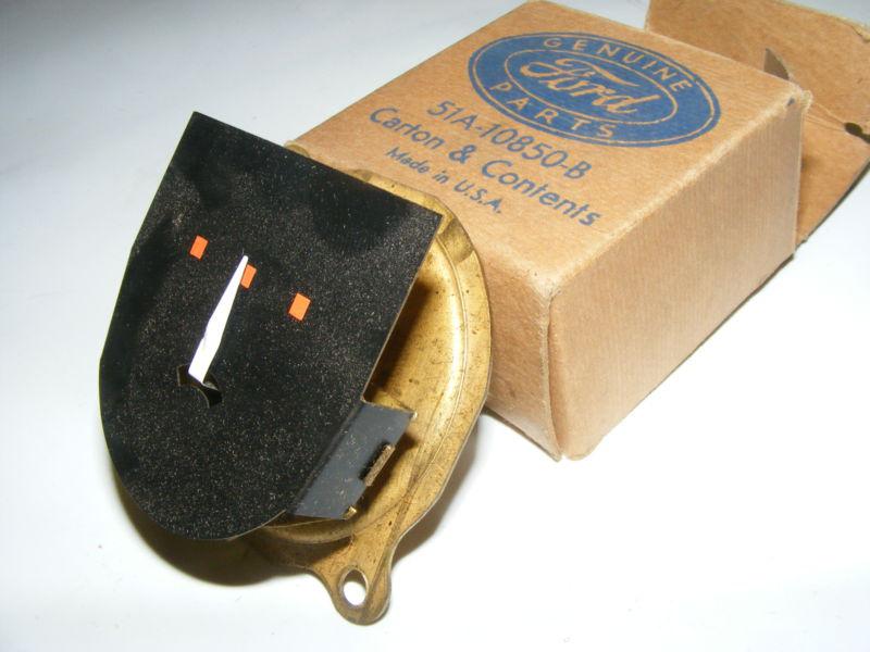 1942 FORD PASSENGER AMMETER BATTERY GAUGE CHARGE NOS NEW OLD STOCK 51A-10850-B, US $19.99, image 2