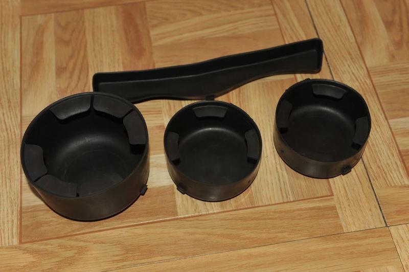 02 03 04 05 06 07 chevy trailblazer cup holder rubber insert 4pc
