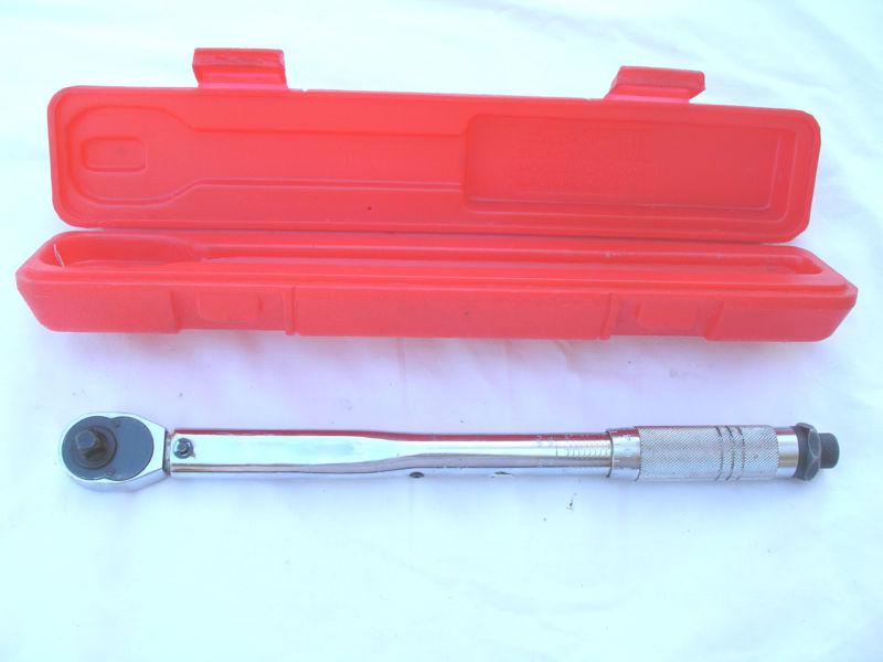 TORQUE WRENCH W/CASE 3/8