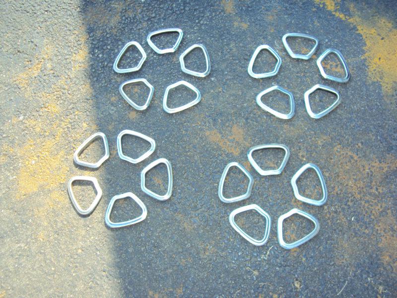 Oldsmoble 442 cutlass hurst olds ralley wheel inserts set of 20 for four rims