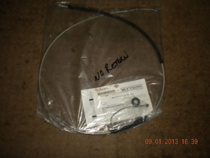 Harley 56417-03 multifit stainless steel clutch cable 74.69" long