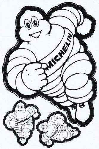 Pass#sta27 michelin sticker decal motorcycle car racing motocross truck tuning