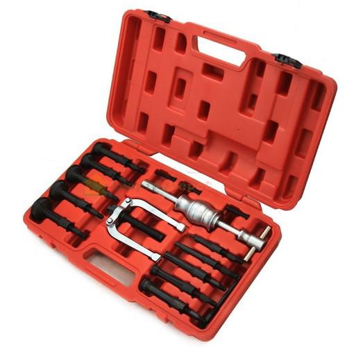 Internal & extractor 16pc blind hole pilot bearing puller remove w/ slide hammer