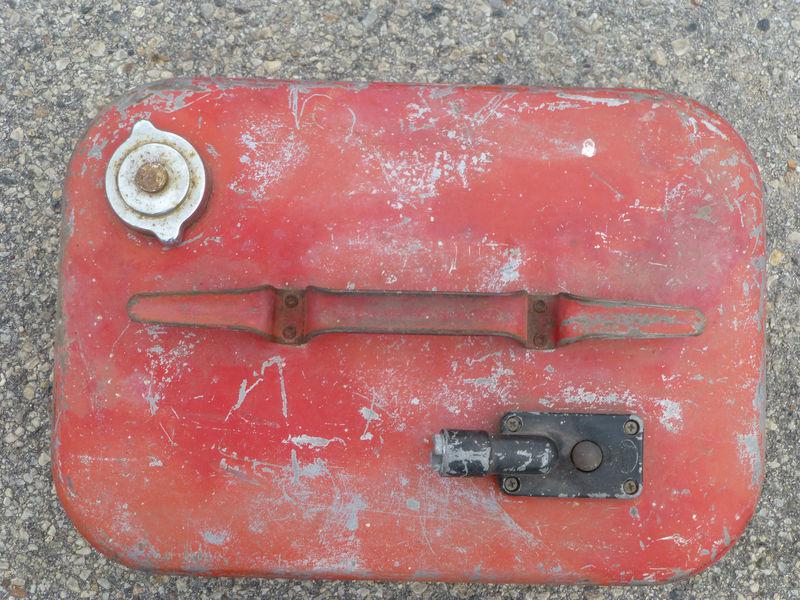 Vintage Kiekhaefer Mercury Rare Metal Gas Tank Can Outboard Boat Motor 6 Gal Can, US $50.00, image 5