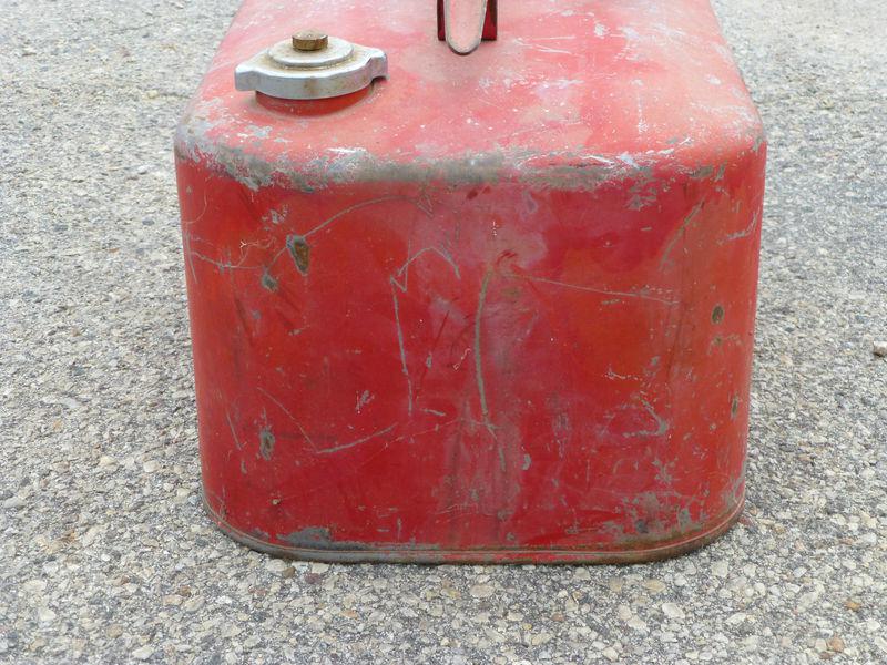Vintage Kiekhaefer Mercury Rare Metal Gas Tank Can Outboard Boat Motor 6 Gal Can, US $50.00, image 7
