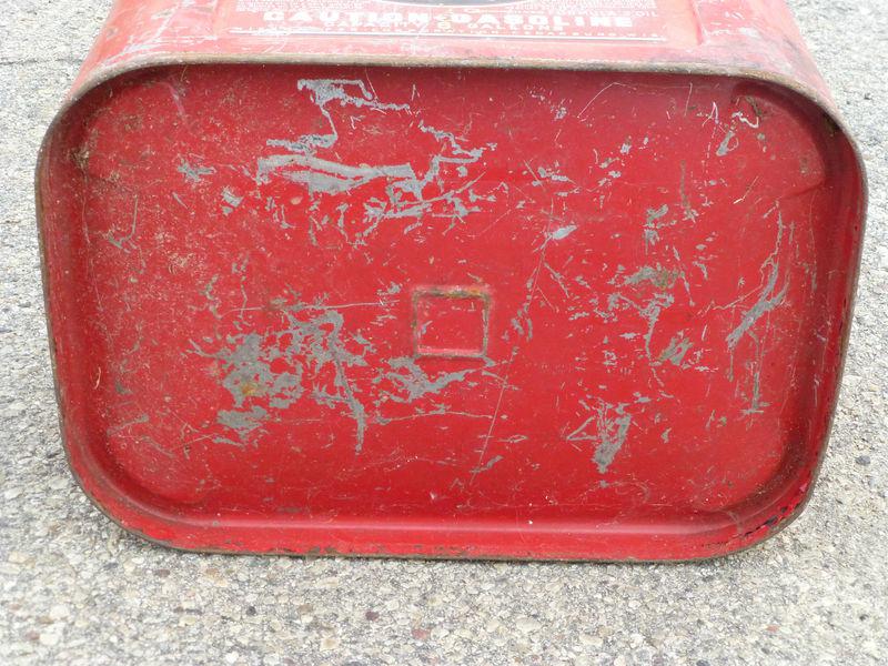 Vintage Kiekhaefer Mercury Rare Metal Gas Tank Can Outboard Boat Motor 6 Gal Can, US $50.00, image 9
