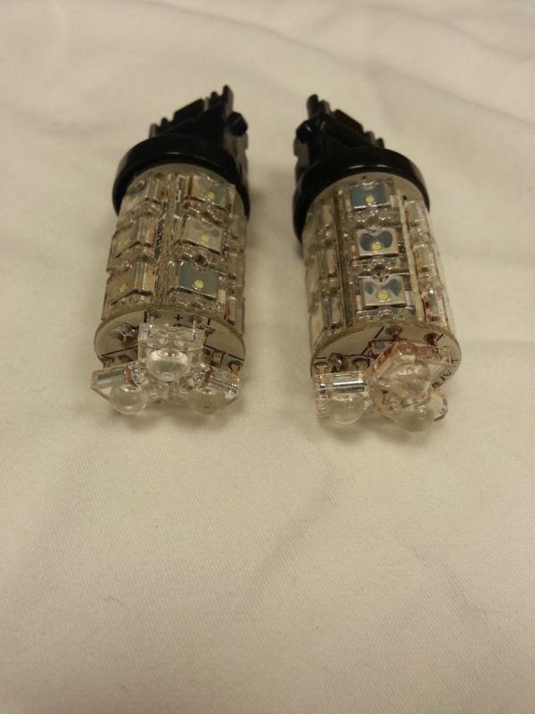 Find LED (2)Turn Signal Bulbs 3057 and Resistors(2) Fits 19972003