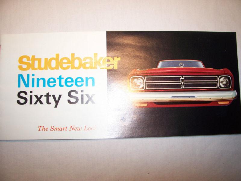1966 studebaker daytona commander wagonaire brochure