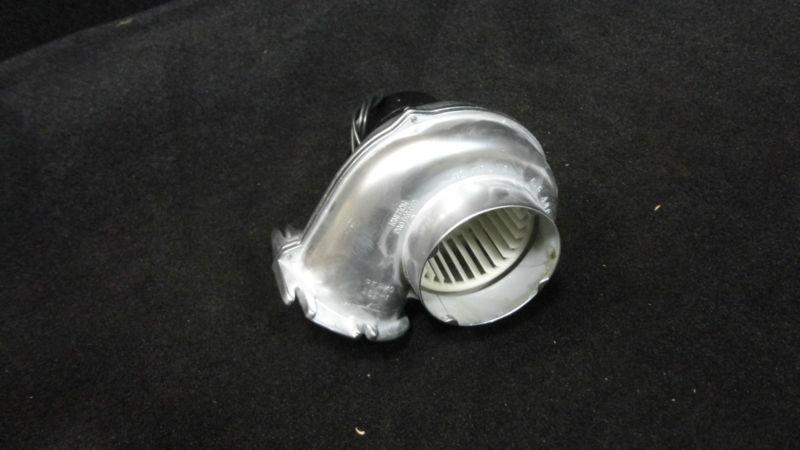 3" satin chrome exhaust blower #a23275 perko 12v #1