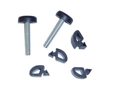 1967 1968 1969 1970 1971 1972 hood bumper set (6 pieces) chevy gmc truck 