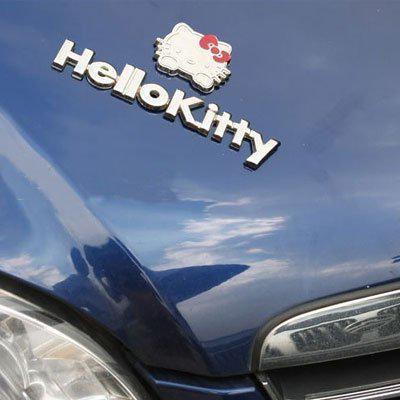 NEW 3D Hello kitty Car Decal Logo Emblem 3M Metal Auto Car Sticker (•.¸.•), US $8.99, image 3