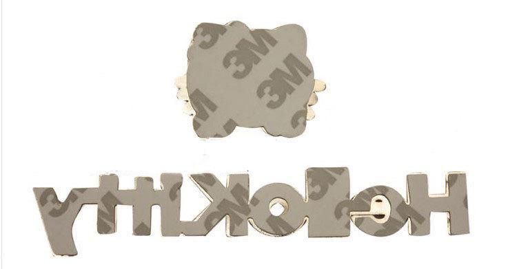 NEW 3D Hello kitty Car Decal Logo Emblem 3M Metal Auto Car Sticker (•.¸.•), US $8.99, image 4