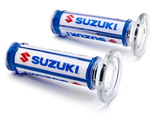 Racing Blue Hand Grips 7/8