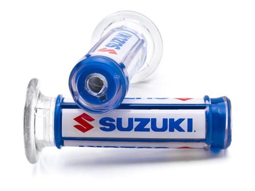 Racing Blue Hand Grips 7/8