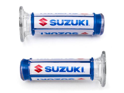 Racing Blue Hand Grips 7/8