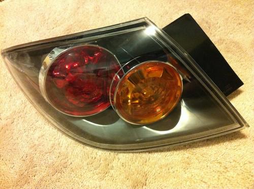Mazda 3 hatchback driver side tail light