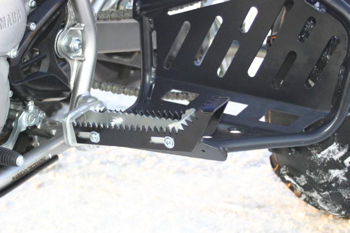 "hep" foot peg extensions yfz r trx ltr kfx trx ex ltz 400 450