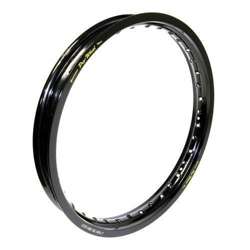 Pro-wheel rear rim - 19x1.85 - black  1910hobk