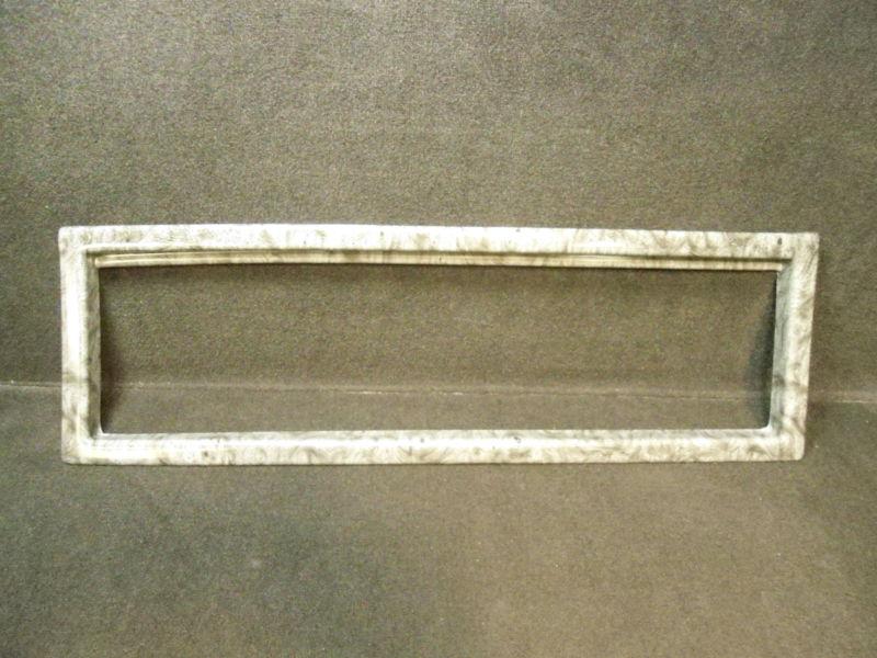 32" x 10" x 1.25" grey wood finish boat deck/floor hatch compartment frame # 2