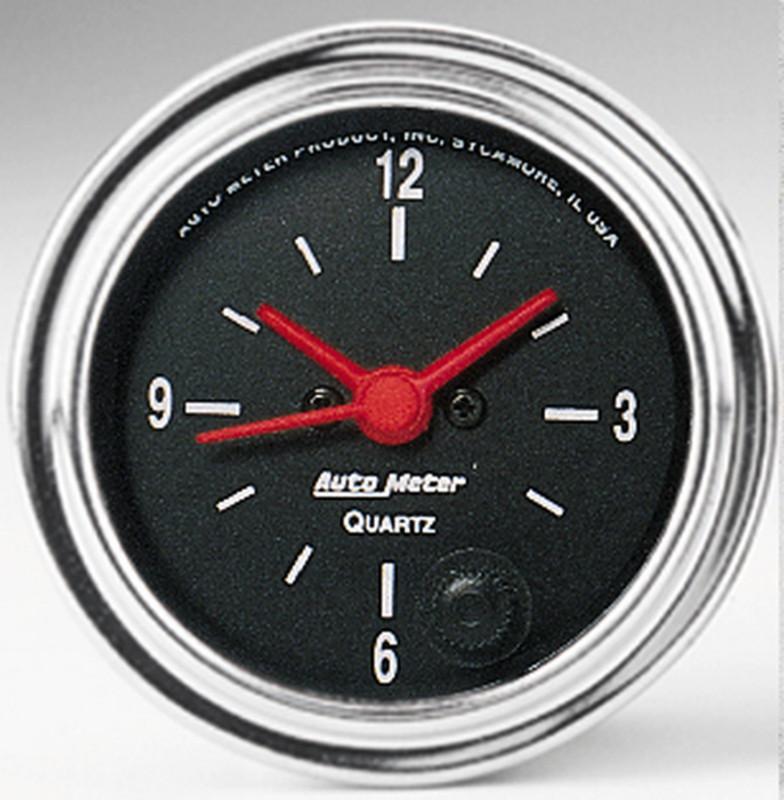 Auto meter 2585 traditional chrome clock