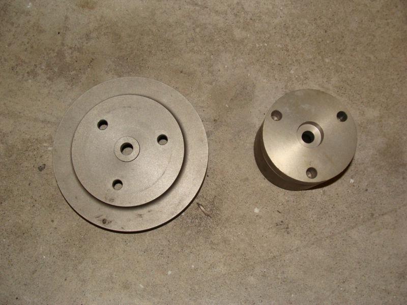 Supercharger Pulley 10 Groove Blower Marine Spacer Rib Weiand BBC Chevy B&M, US $275.00, image 2