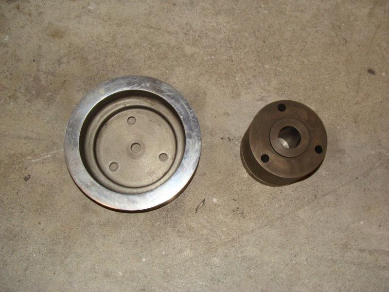 Supercharger Pulley 10 Groove Blower Marine Spacer Rib Weiand BBC Chevy B&M, US $275.00, image 5