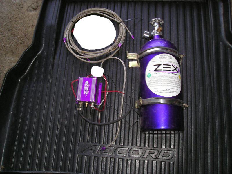 Find Zex Dry Nitrous Kit and Bottle gauge Honda Civic S2000 Acura