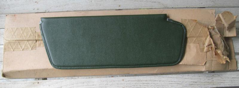 Nos mopar a body sun visor green 1972 1973 74 75 76 pn 1138jf6