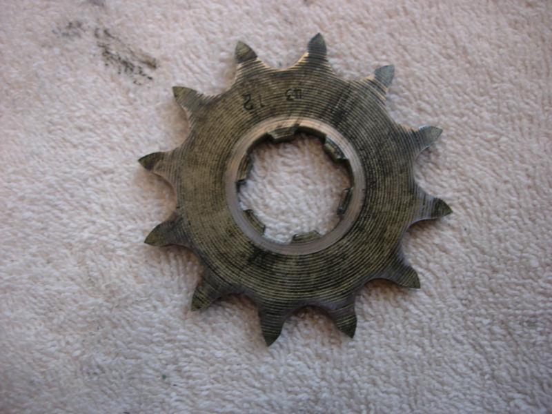 Kawasaki kx250 front sprocket 12 tooth kx 250 1998