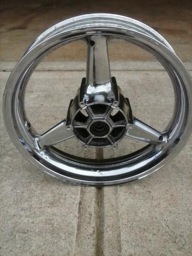 2002-03 yamaha r1 chrome front wheel 