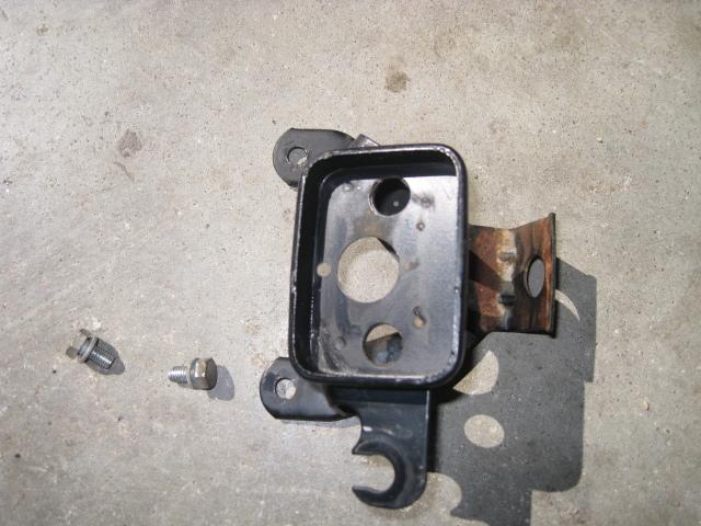 1987 yamaha tt350 - gauge bracket