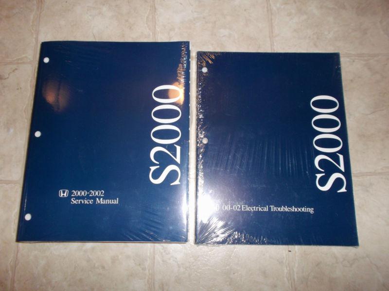 2002 2001 2000 honda s2000 service repair shop manual electrical wiring oem book