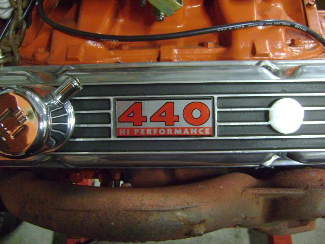 440 hi performance decal valve cover dodge chrysler mopar sticker