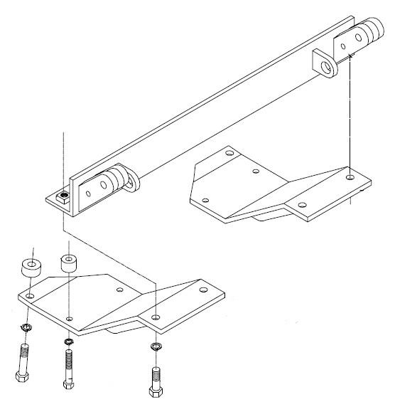 Blue ox bx2111 base plate f/mercury topaz 92-94