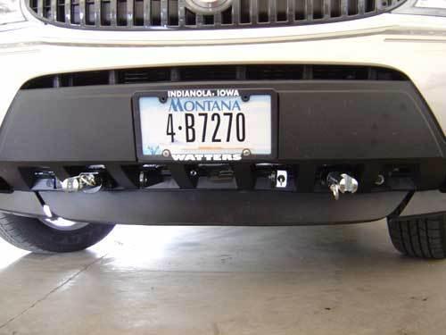 Blue ox bx1508 base plate for buick rendezvous 02-06