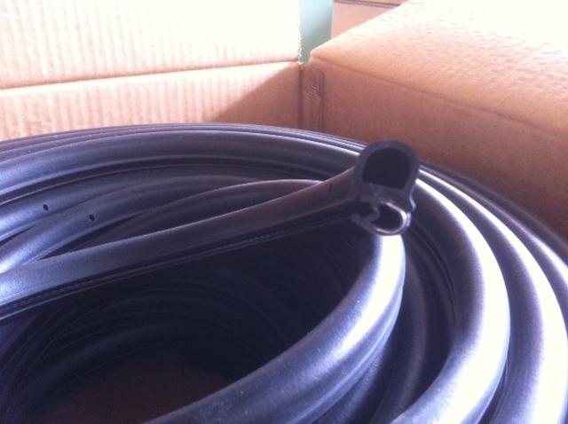 Universal large car rubber edge trim seal side -truck caravan - door bonnet boot