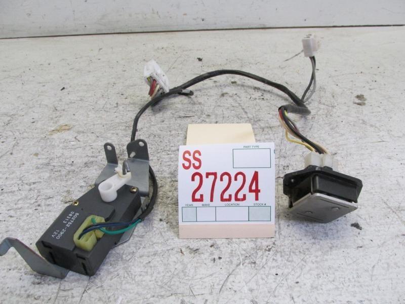 98 99 00 mazda 626 es-v6 ac air blower motor resistor actuator assembly oem 