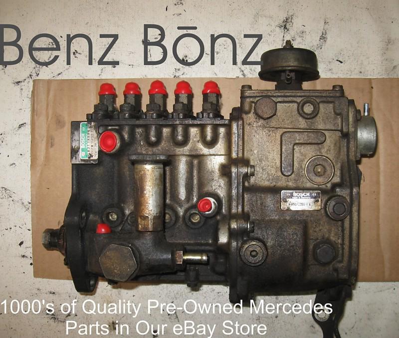 Injection pump ip injector 300d mercedes 5 cyl na diesel engine rw350/2200 mw19