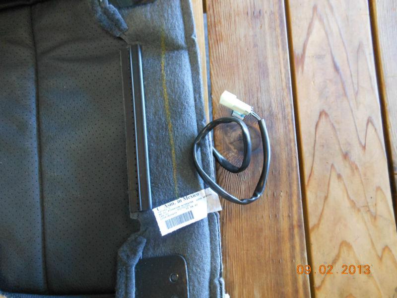 163 ML MERCEDES DRIVER OR PASSENGER HEATED SEAT COVER DARK GREY NEW OEM, US $129.00, image 2